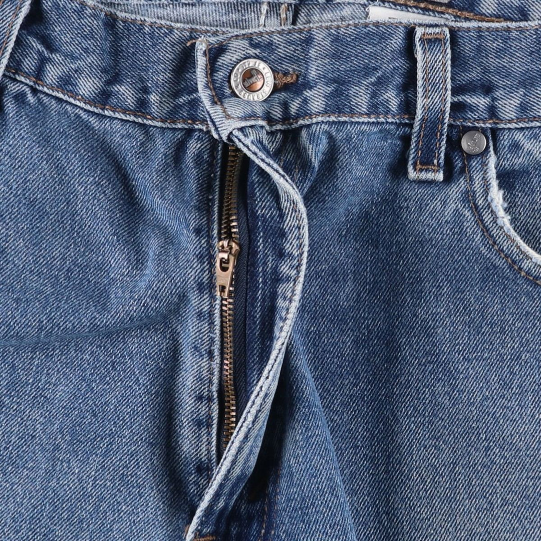 1990'S Levi's Silver Tab Loose Tapered Denim Pants, Made in USA, Men's Size W34 (approx.), Vintage cotton blue type Vintage Second Hand