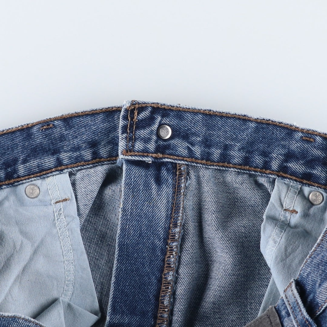 1990'S Levi's Silver Tab Loose Tapered Denim Pants, Made in USA, Men's Size W34 (approx.), Vintage cotton blue type Vintage Second Hand