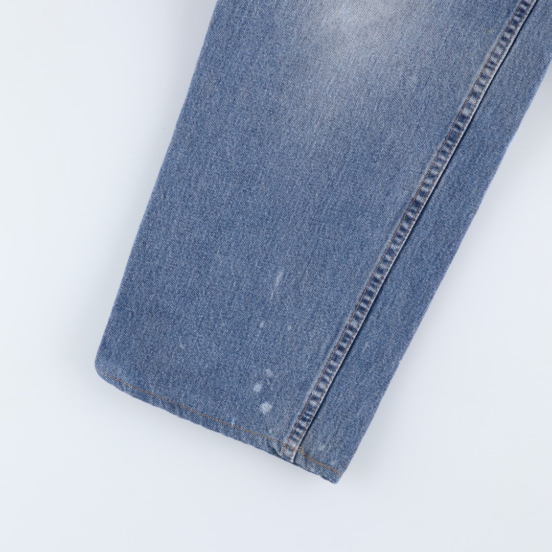 1990'S Levi's Silver Tab Loose Tapered Denim Pants, Made in USA, Men's Size W34 (approx.), Vintage cotton blue type Vintage Second Hand