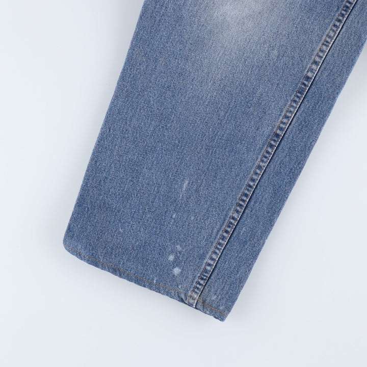 1990'S Levi's Silver Tab Loose Tapered Denim Pants, Made in USA, Men's Size W34 (approx.), Vintage cotton blue type Vintage Second Hand
