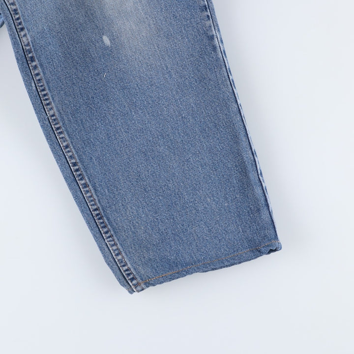 1990'S Levi's Silver Tab Loose Tapered Denim Pants, Made in USA, Men's Size W34 (approx.), Vintage cotton blue type Vintage Second Hand