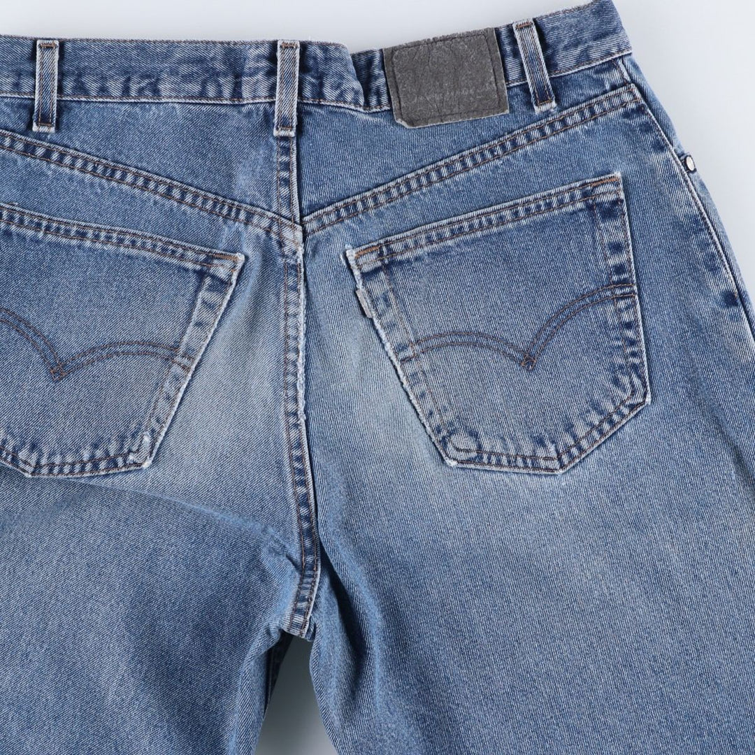 1990'S Levi's Silver Tab Loose Tapered Denim Pants, Made in USA, Men's Size W34 (approx.), Vintage cotton blue type Vintage Second Hand