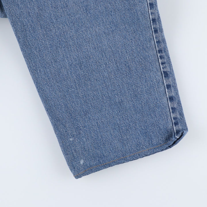 1990'S Levi's Silver Tab Loose Tapered Denim Pants, Made in USA, Men's Size W34 (approx.), Vintage cotton blue type Vintage Second Hand
