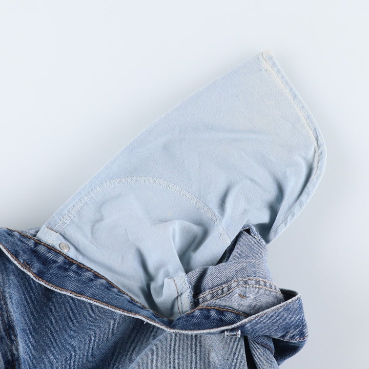 1990'S Levi's Silver Tab Loose Tapered Denim Pants, Made in USA, Men's Size W34 (approx.), Vintage cotton blue type Vintage Second Hand