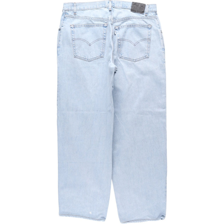 2000'S Levi's Silver Tab Loose Tapered Denim Pants, Made in USA, Men's Size W38 (approx.) cotton blue type Vintage Second Hand