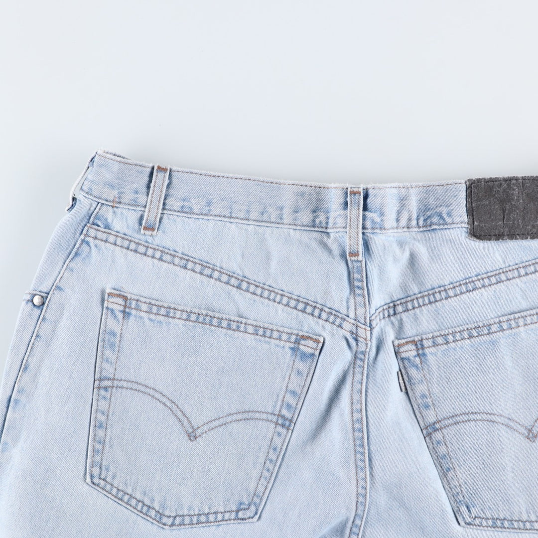 2000'S Levi's Silver Tab Loose Tapered Denim Pants, Made in USA, Men's Size W38 (approx.) cotton blue type Vintage Second Hand