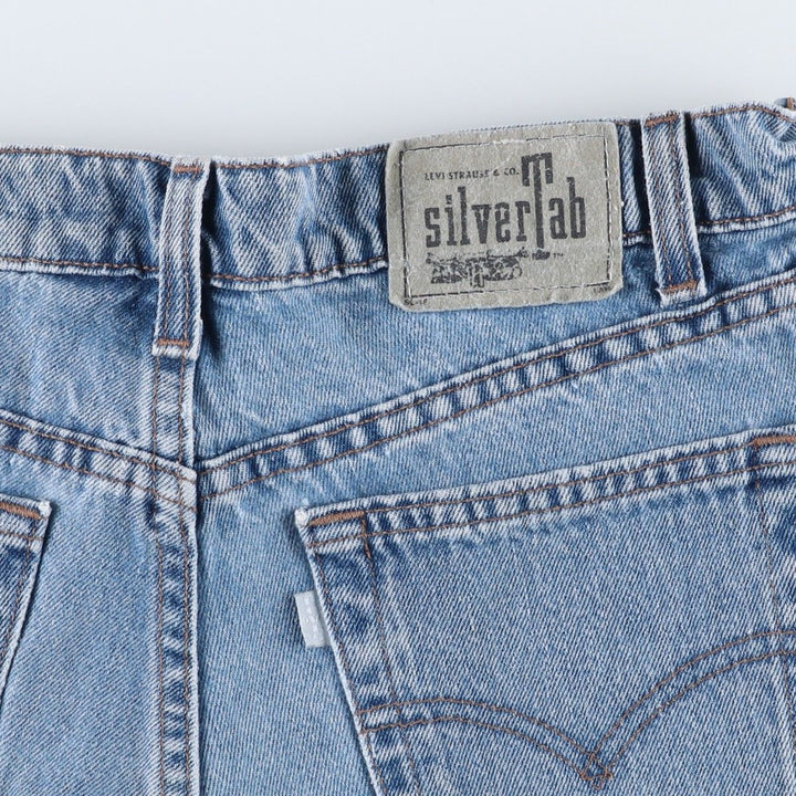 90'S Levi's SILVER TAB LOOSE tapered denim pants for men, W32 equivalent, vintage cotton blue type Vintage Second Hand