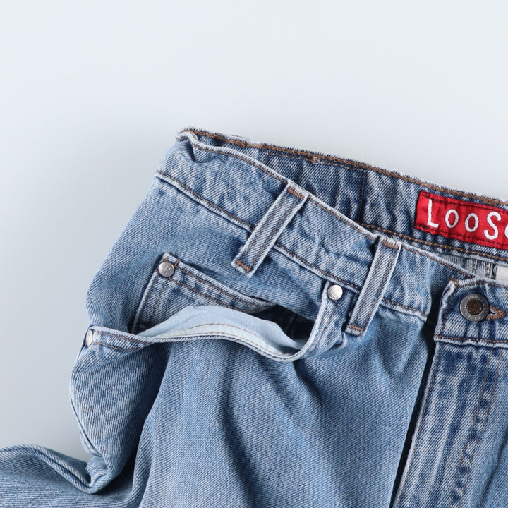 90'S Levi's SILVER TAB LOOSE tapered denim pants for men, W32 equivalent, vintage cotton blue type Vintage Second Hand