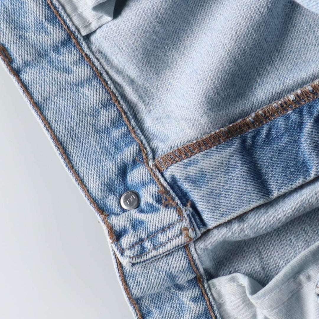 90'S Levi's Silver Tab Loose Tapered Denim Pants, Made in USA, Men's, Size W33, Vintage cotton blue type Vintage Second Hand