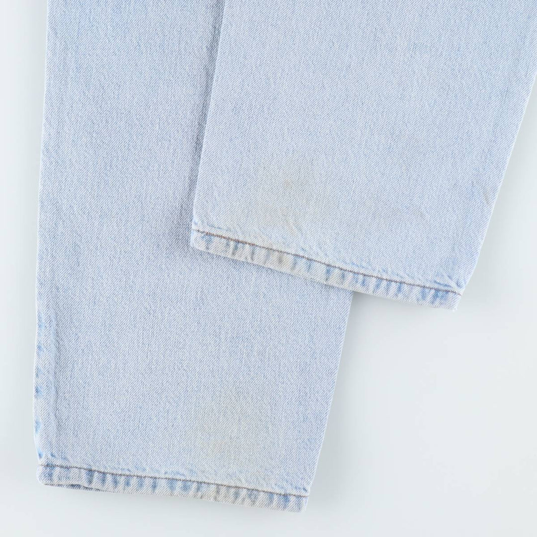 90'S Levi's Silver Tab Loose Tapered Denim Pants, Made in USA, Men's, Size W33, Vintage cotton blue type Vintage Second Hand