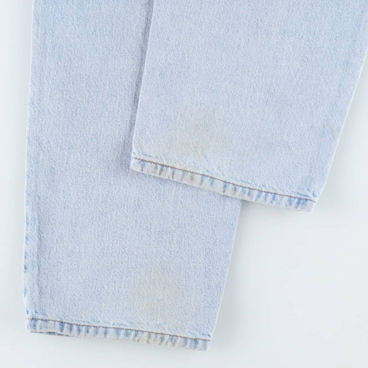 90'S Levi's Silver Tab Loose Tapered Denim Pants, Made in USA, Men's, Size W33, Vintage cotton blue type Vintage Second Hand
