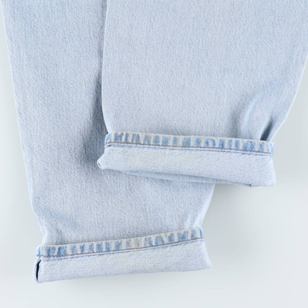 90'S Levi's Silver Tab Loose Tapered Denim Pants, Made in USA, Men's, Size W33, Vintage cotton blue type Vintage Second Hand