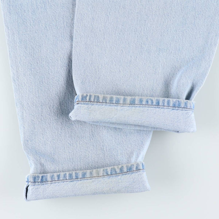90'S Levi's Silver Tab Loose Tapered Denim Pants, Made in USA, Men's, Size W33, Vintage cotton blue type Vintage Second Hand