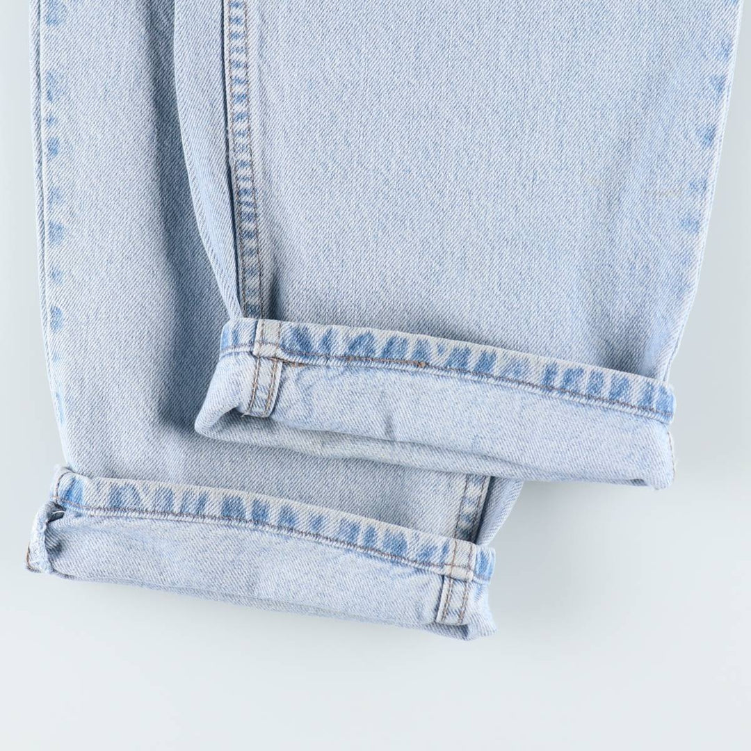 90'S Levi's Silver Tab Loose Tapered Denim Pants, Made in USA, Men's, Size W33, Vintage cotton blue type Vintage Second Hand