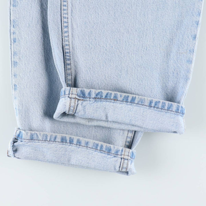 90'S Levi's Silver Tab Loose Tapered Denim Pants, Made in USA, Men's, Size W33, Vintage cotton blue type Vintage Second Hand