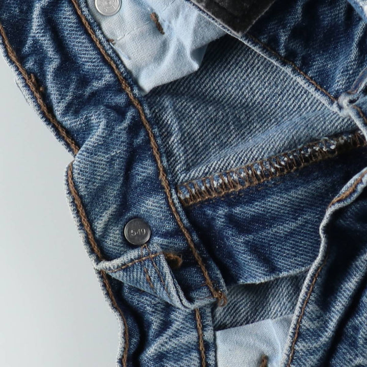 90'S Levi's Silver Tab Baggy Tapered Denim Pants, Made in USA, Men's Size W32, Vintage unclear blue type Vintage Second Hand