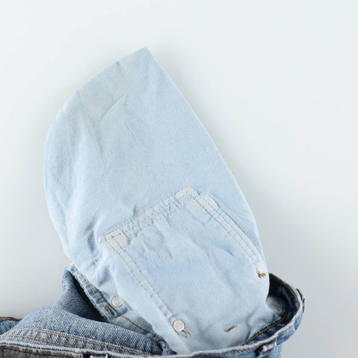 90'S Levi's Silver Tab Baggy Tapered Denim Pants, Made in USA, Men's Size W32, Vintage unclear blue type Vintage Second Hand