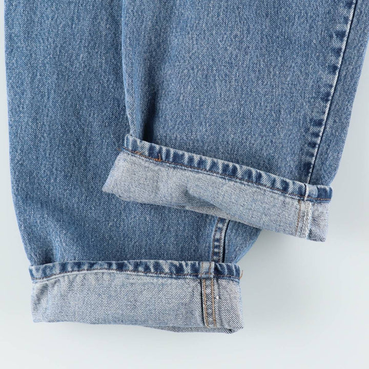 90'S Levi's Silver Tab Baggy Tapered Denim Pants, Made in USA, Men's Size W32, Vintage unclear blue type Vintage Second Hand
