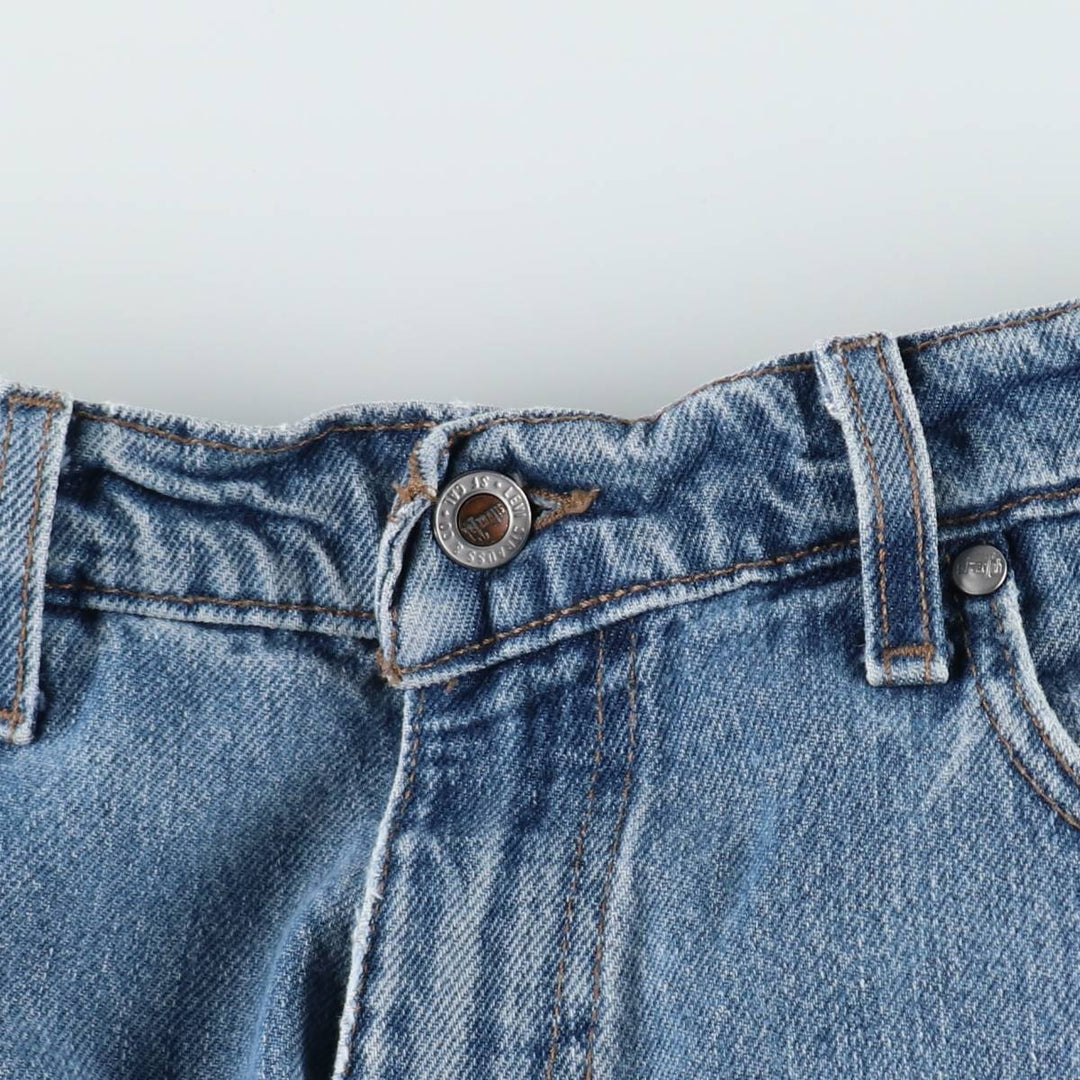 1990'S Levi's Silver Tab Loose Tapered Denim Pants, Made in USA, Men's Size W31 (approx.), Vintage cotton blue type Vintage Second Hand