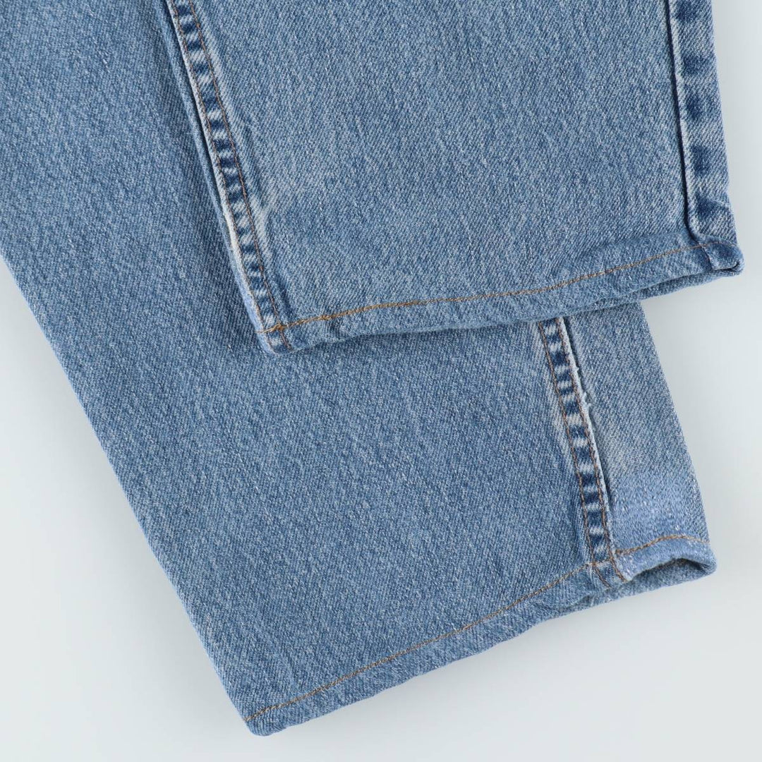 1990'S Levi's Silver Tab Loose Tapered Denim Pants, Made in USA, Men's Size W31 (approx.), Vintage cotton blue type Vintage Second Hand