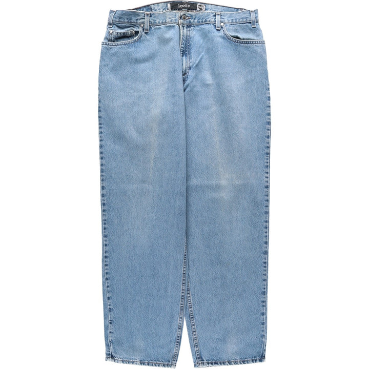 90'S Levi's Silver Tab Loose Tapered Denim Pants, Made in USA, Men's, Size W37, Vintage cotton blue type Vintage Second Hand