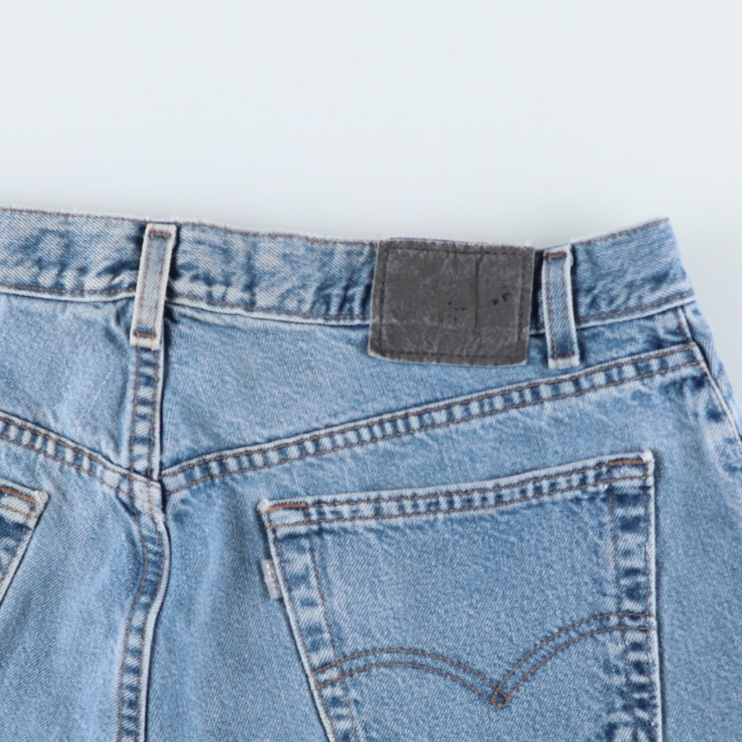 90'S Levi's Silver Tab Loose Tapered Denim Pants, Made in USA, Men's, Size W37, Vintage cotton blue type Vintage Second Hand