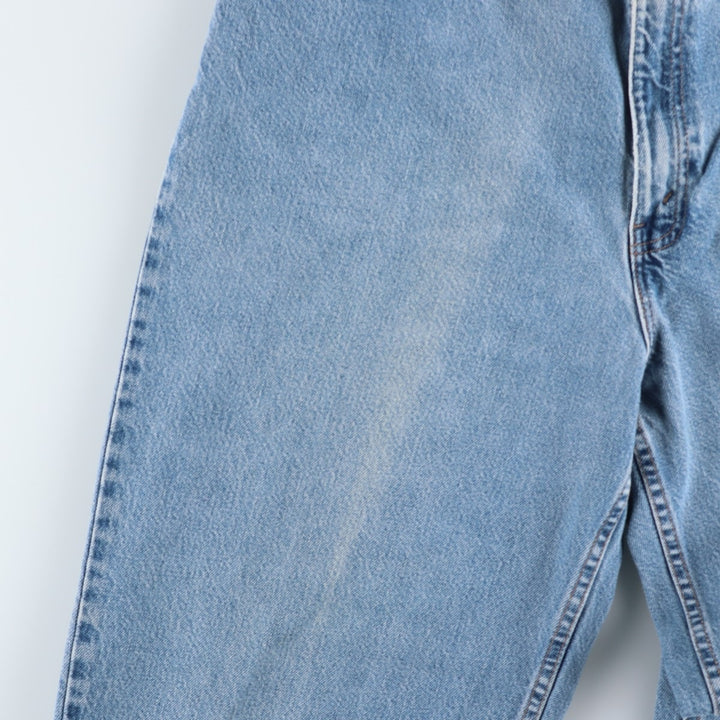 90'S Levi's Silver Tab Loose Tapered Denim Pants, Made in USA, Men's, Size W37, Vintage cotton blue type Vintage Second Hand