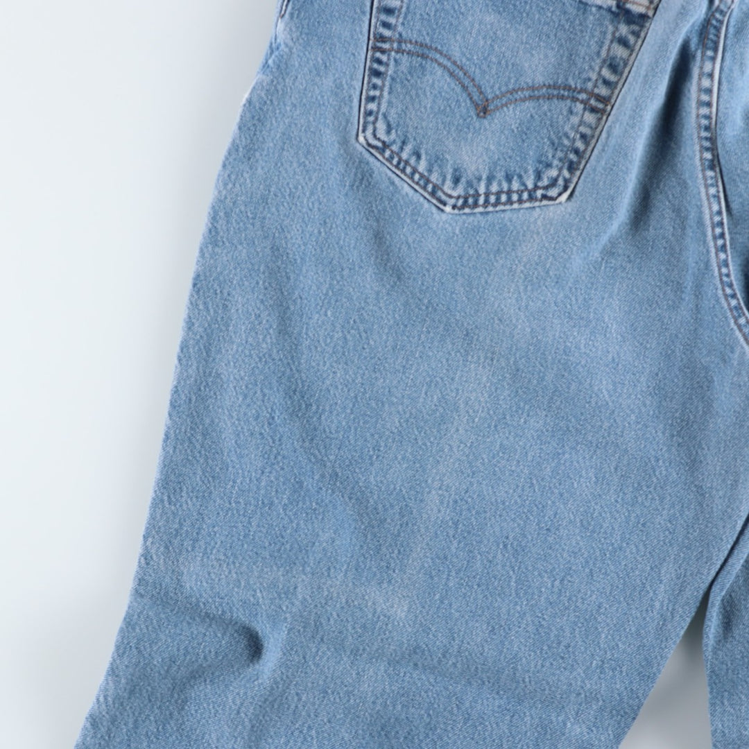 90'S Levi's Silver Tab Loose Tapered Denim Pants, Made in USA, Men's, Size W37, Vintage cotton blue type Vintage Second Hand