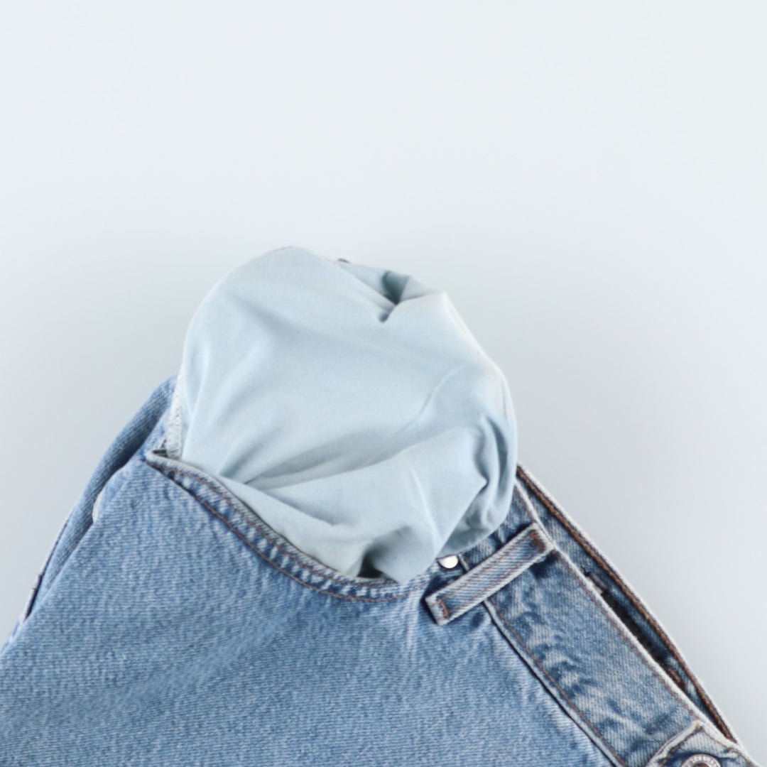 90'S Levi's Silver Tab Loose Tapered Denim Pants, Made in USA, Men's, Size W37, Vintage cotton blue type Vintage Second Hand