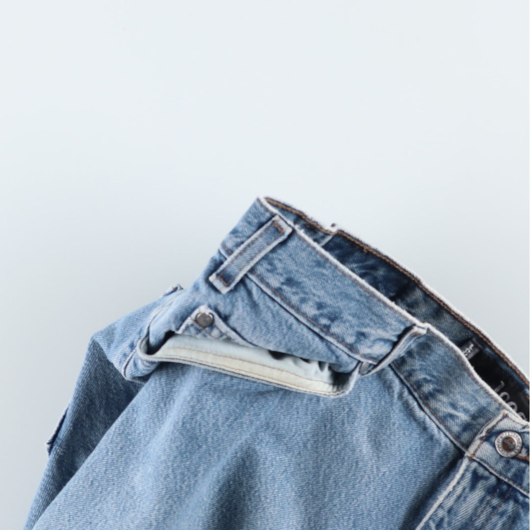 90'S Levi's Silver Tab Loose Tapered Denim Pants, Made in USA, Men's, Size W37, Vintage cotton blue type Vintage Second Hand