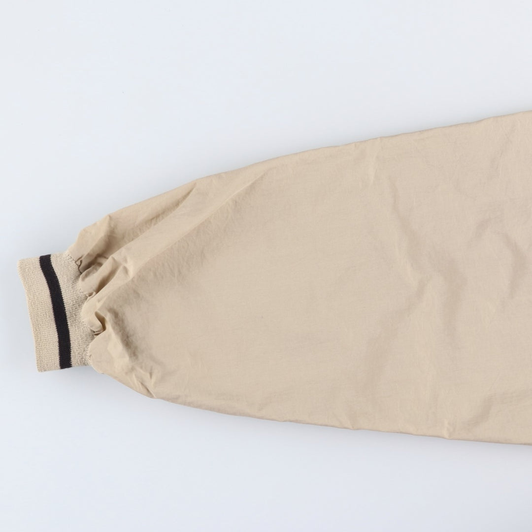 Lacoste IZOD Nylon Jacket, Men's Size L (approx.) Nylon Beige type Vintage Second Hand