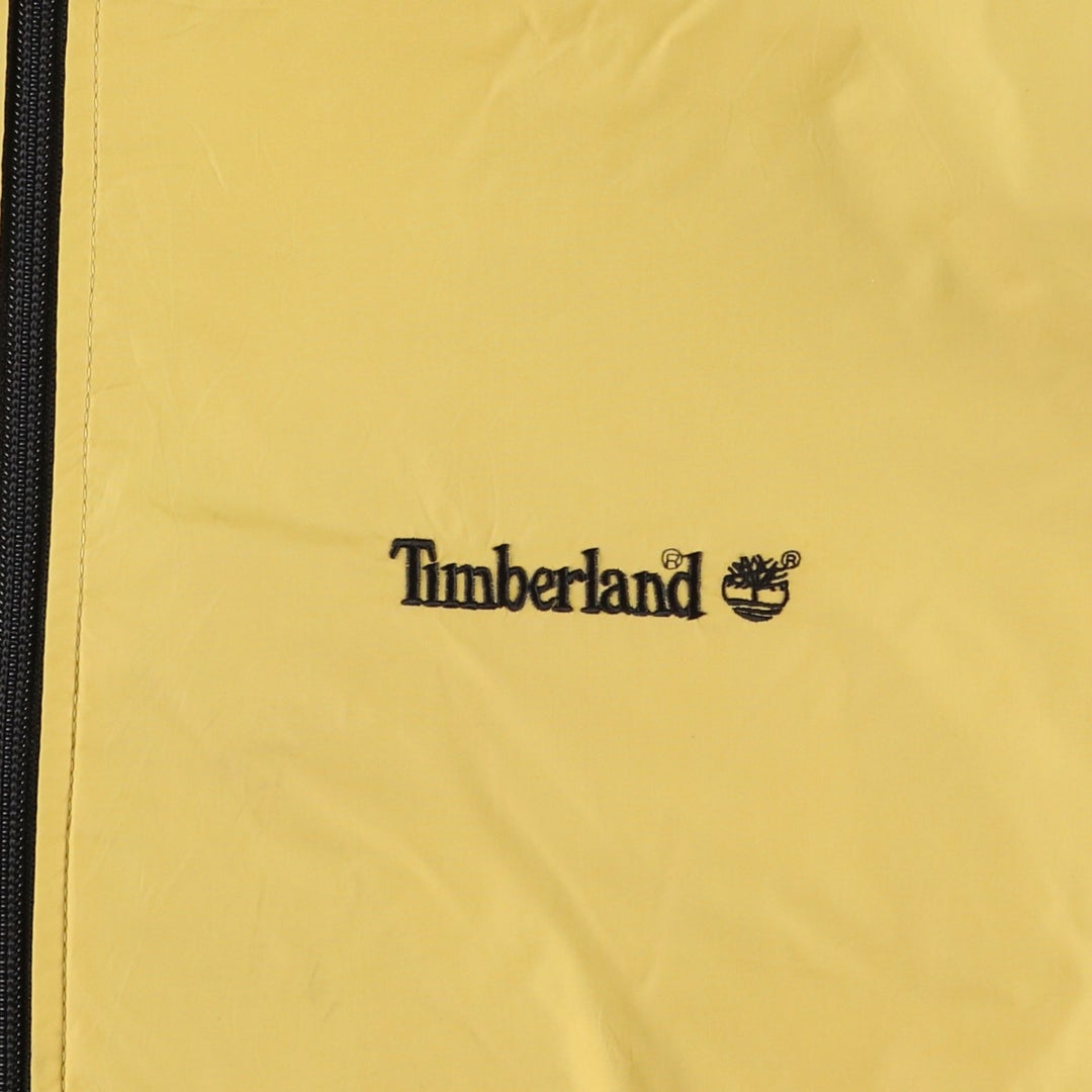 90s-00'S Timberland Weathergear Nylon Jacket, Men's Size L (approx.), Vintage Nylon yellow type Vintage Second Hand