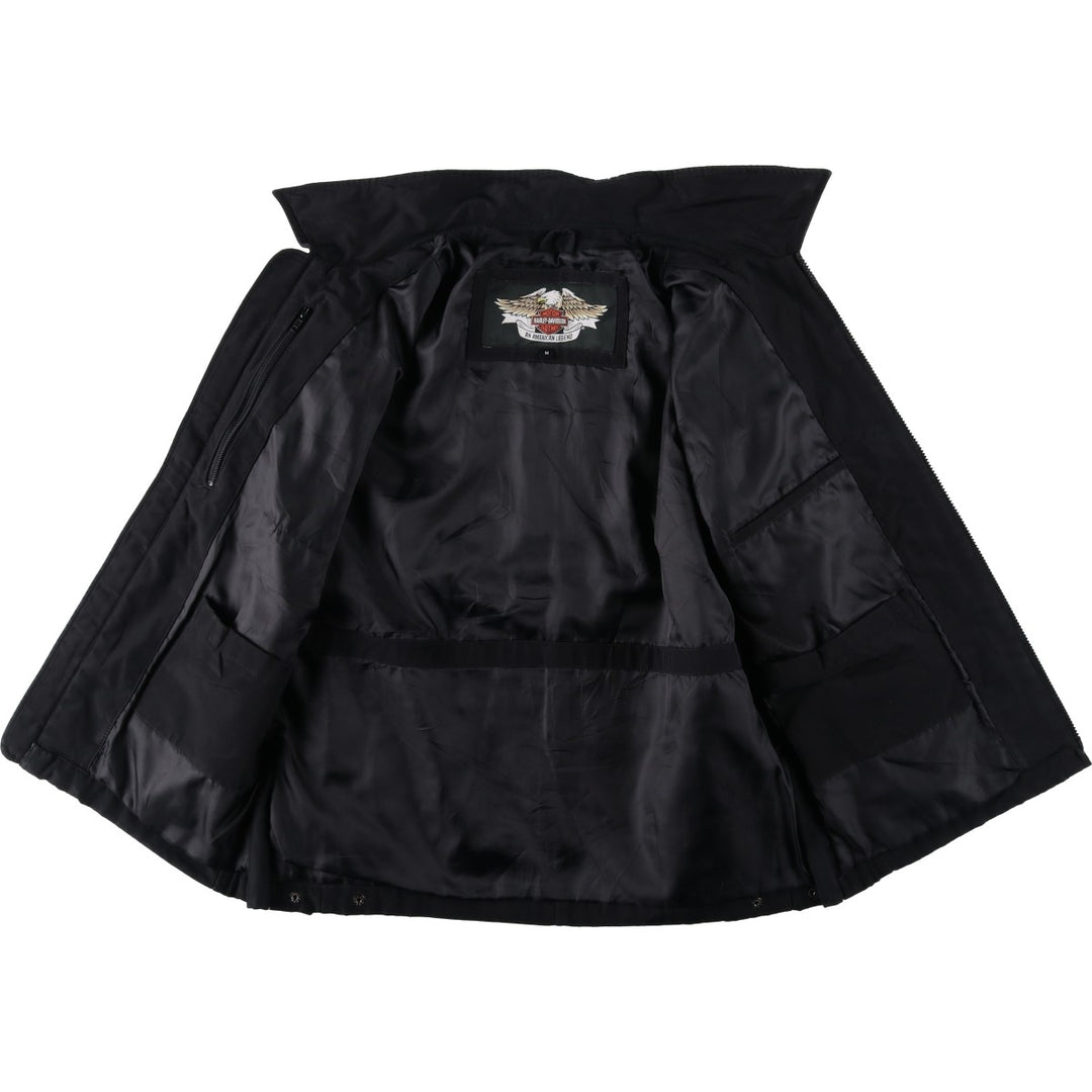 Harley-Davidson jacket, men's size M (equivalent to size M) unclear black type Vintage Second Hand