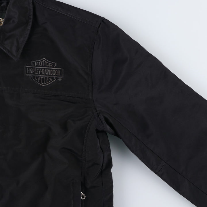 Harley-Davidson jacket, men's size M (equivalent to size M) unclear black type Vintage Second Hand
