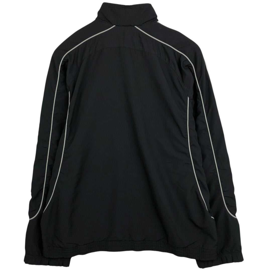 00'S adidas windbreaker, men's size L polyester black type Vintage Second Hand