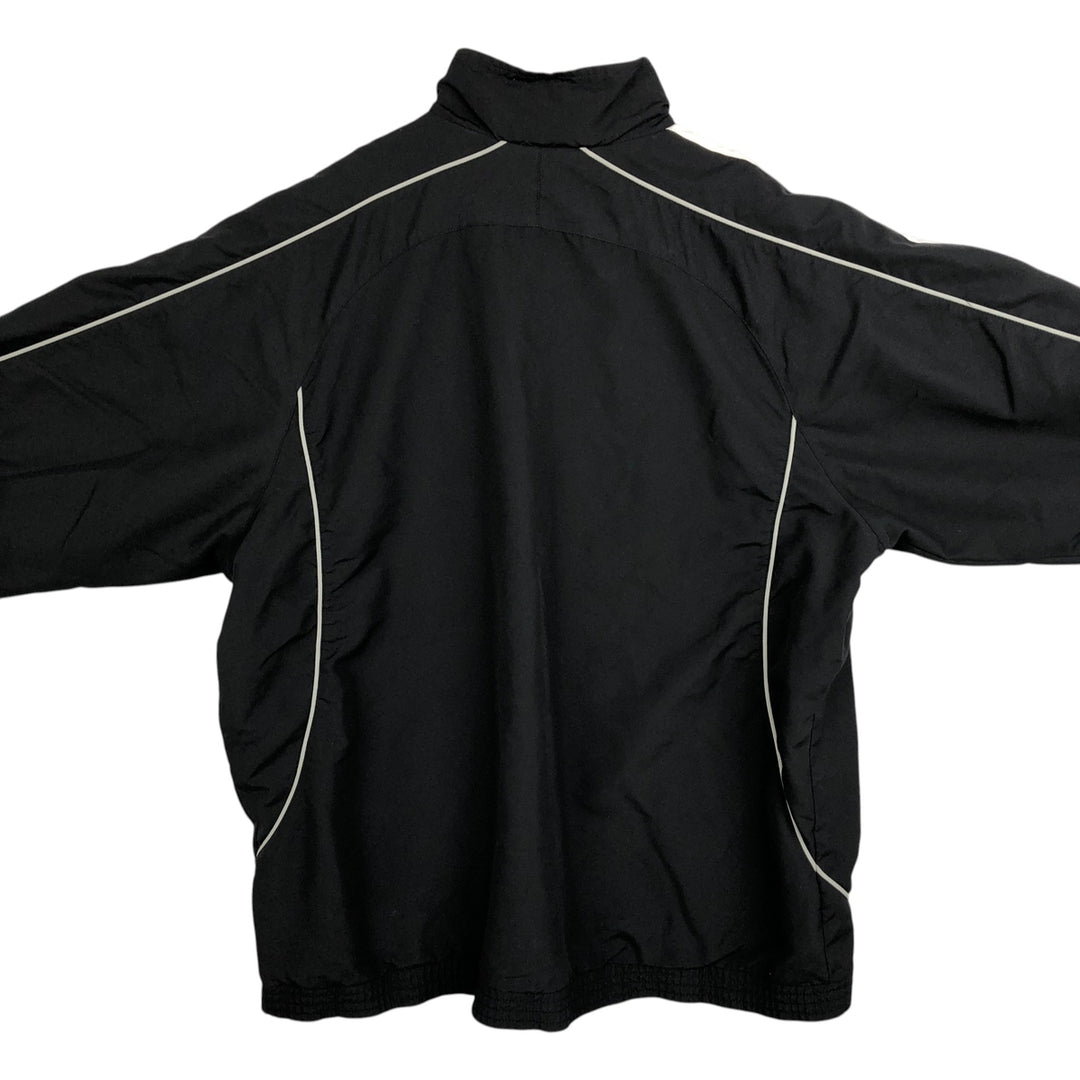 00'S adidas windbreaker, men's size L polyester black type Vintage Second Hand