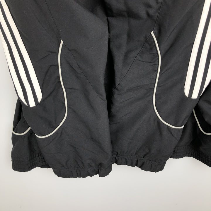 00'S adidas windbreaker, men's size L polyester black type Vintage Second Hand