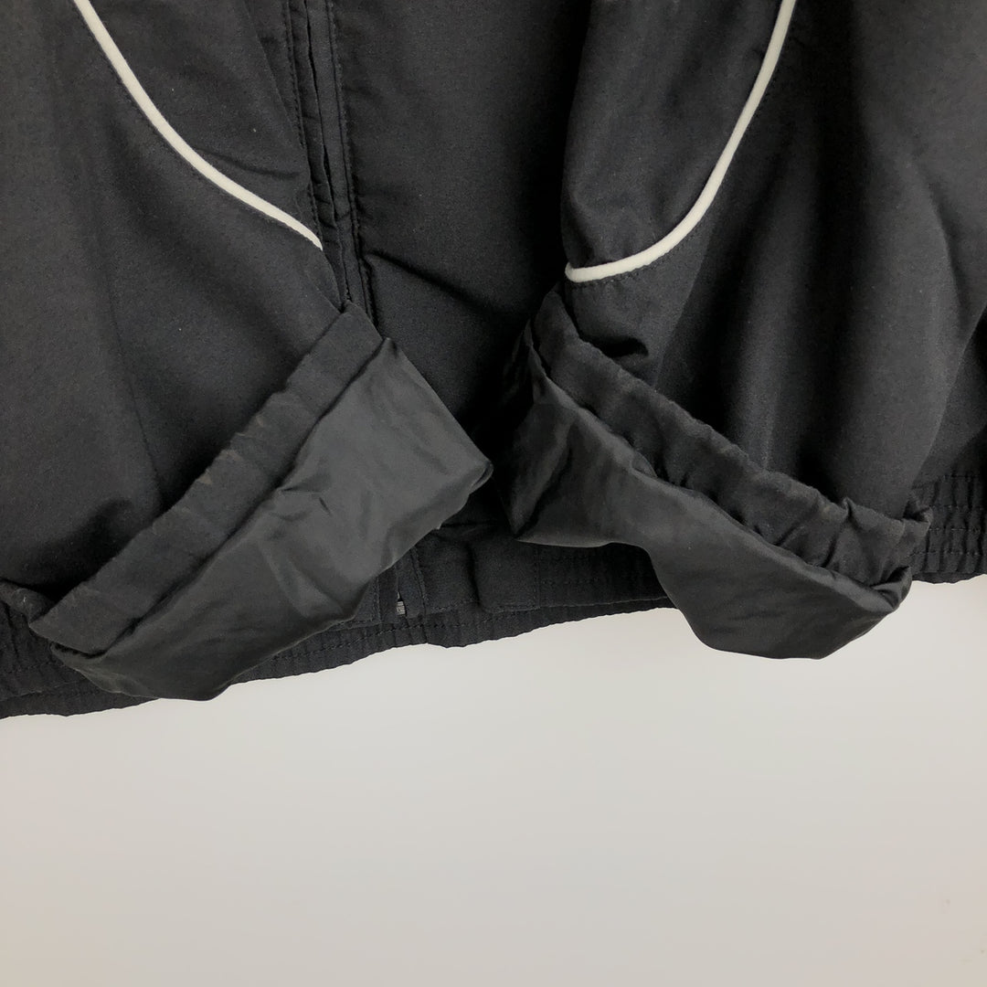 00'S adidas windbreaker, men's size L polyester black type Vintage Second Hand