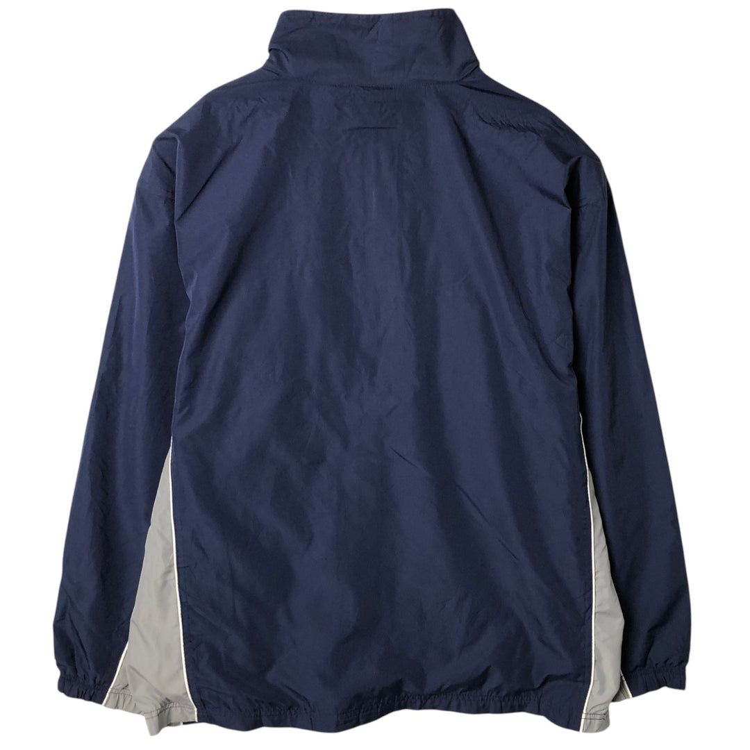 Reebok Windbreaker Men's Size L polyester navy blue type Vintage Second Hand