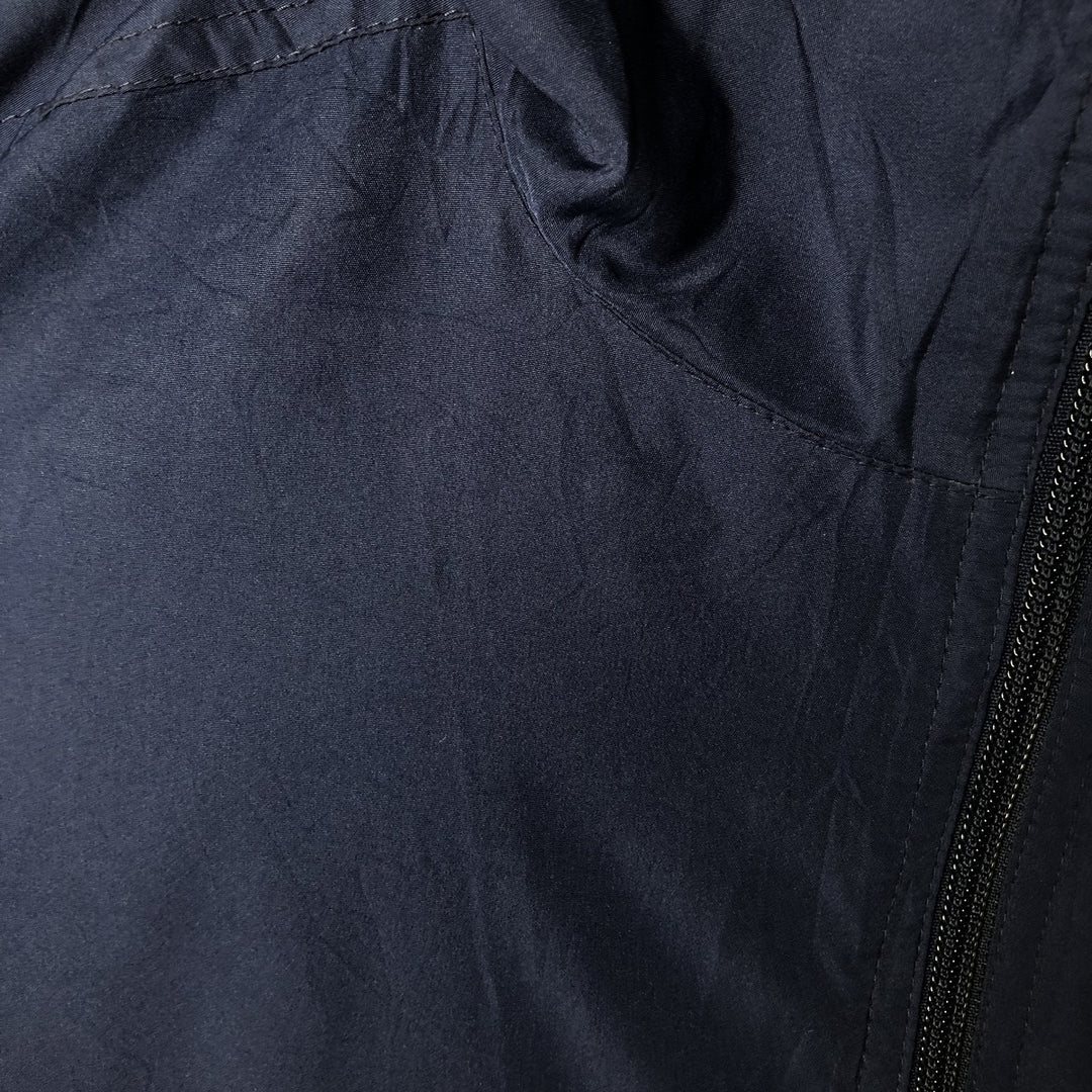 Reebok Windbreaker Men's Size L polyester navy blue type Vintage Second Hand