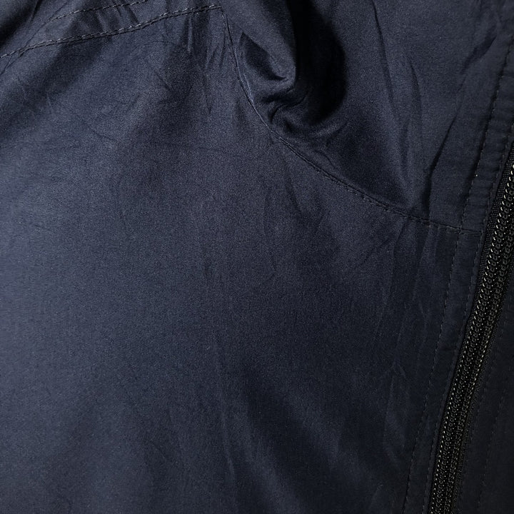 Reebok Windbreaker Men's Size L polyester navy blue type Vintage Second Hand