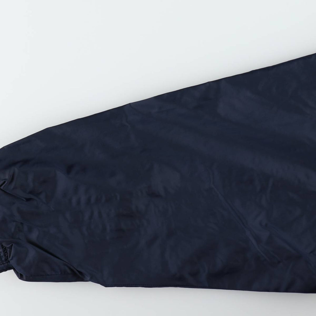 2000'S Adidas nylon jacket, men's size XL equivalent, full zip. Nylon navy blue type Vintage Second Hand