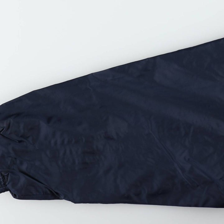 2000'S Adidas nylon jacket, men's size XL equivalent, full zip. Nylon navy blue type Vintage Second Hand