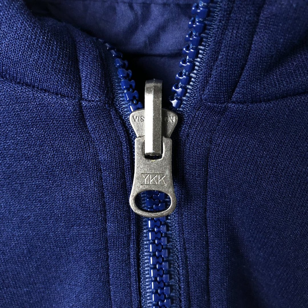 90s-00'S Adidas TEAM Reversible Windbreaker, Men's Size XL (approx.) polyester navy blue type Vintage Second Hand