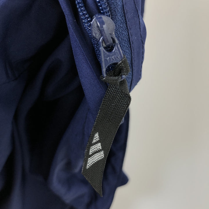 90s-00'S Adidas TEAM Reversible Windbreaker, Men's Size XL (approx.) polyester navy blue type Vintage Second Hand