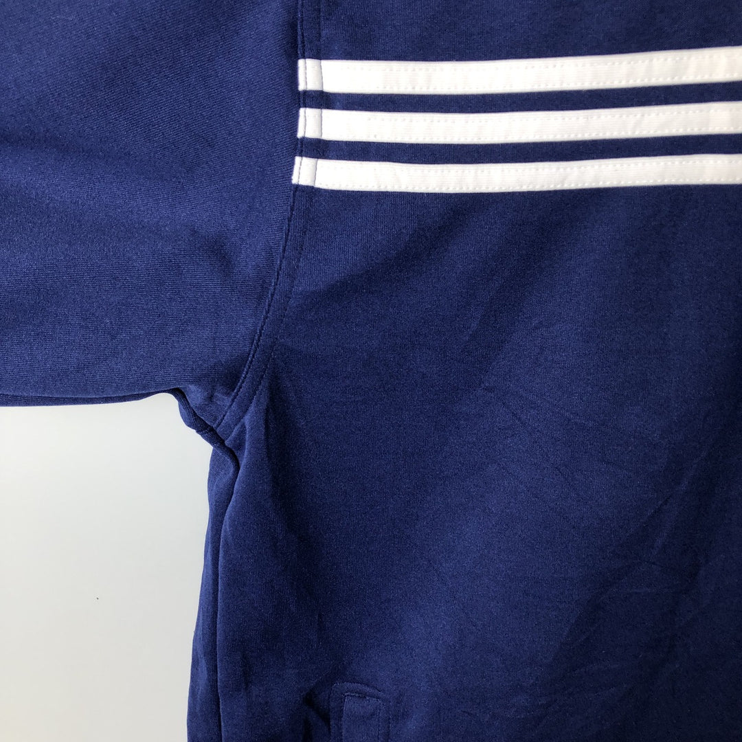 90s-00'S Adidas TEAM Reversible Windbreaker, Men's Size XL (approx.) polyester navy blue type Vintage Second Hand