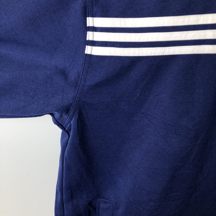 90s-00'S Adidas TEAM Reversible Windbreaker, Men's Size XL (approx.) polyester navy blue type Vintage Second Hand