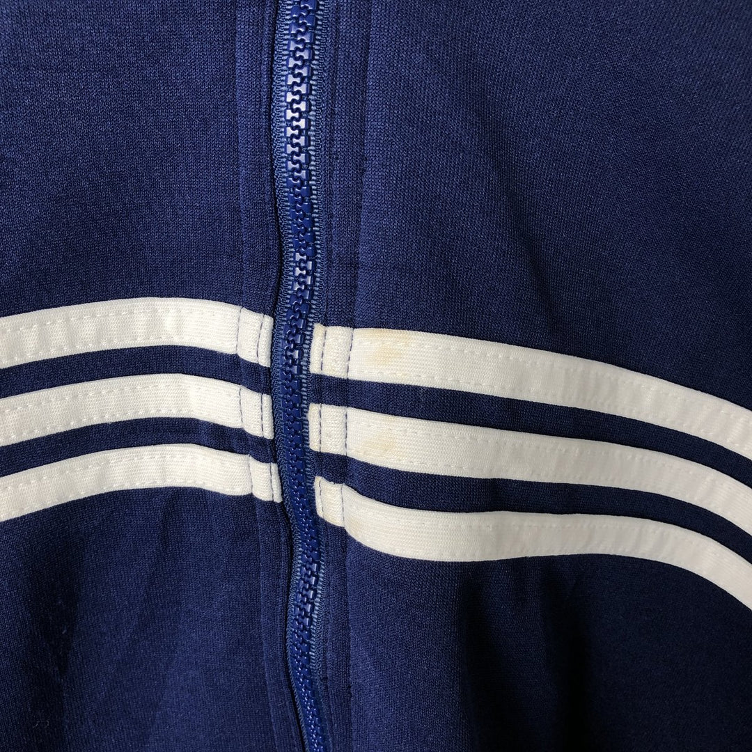 90s-00'S Adidas TEAM Reversible Windbreaker, Men's Size XL (approx.) polyester navy blue type Vintage Second Hand