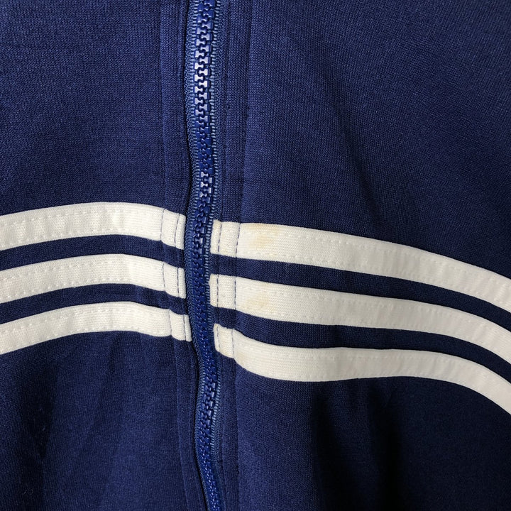 90s-00'S Adidas TEAM Reversible Windbreaker, Men's Size XL (approx.) polyester navy blue type Vintage Second Hand