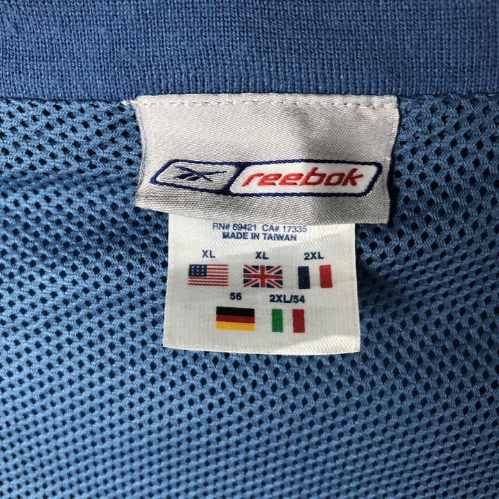 Reebok Windbreaker Men's XL polyester Blue type light blue Vintage Second Hand